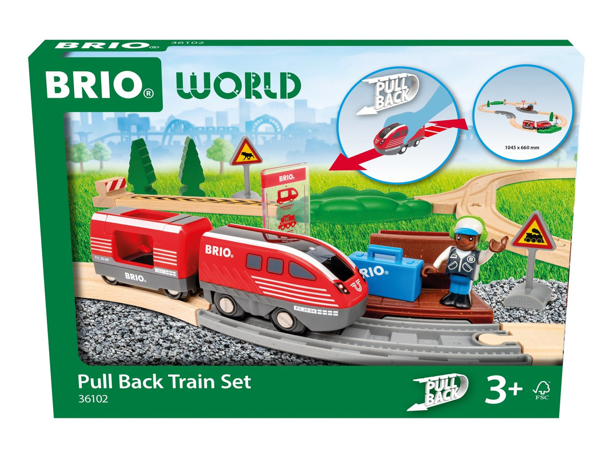 Brio Pull Back Train Set - Mastermind Toys___256343