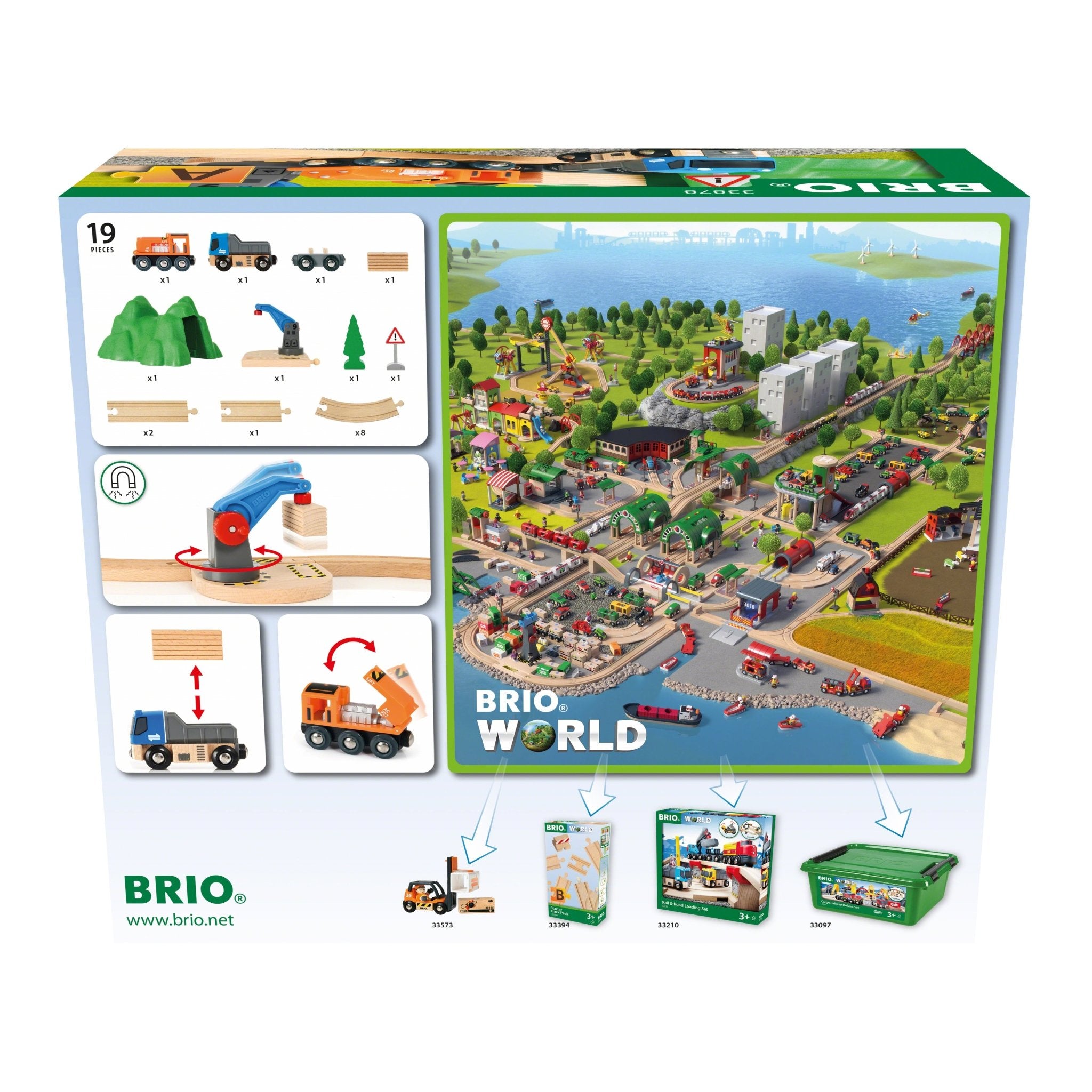 BRIO Starter Lift & Load Set - Mastermind Toys___209021