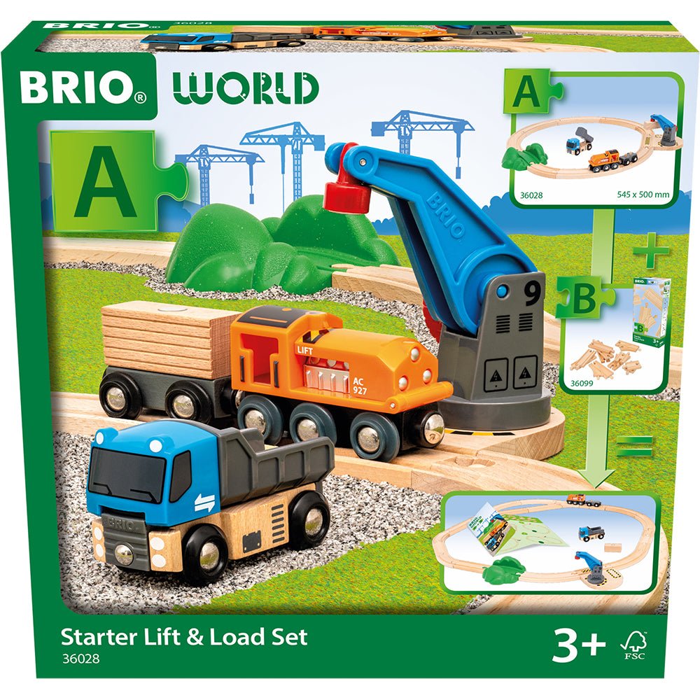 Brio Starter Lift & Load Set - Mastermind Toys___235889