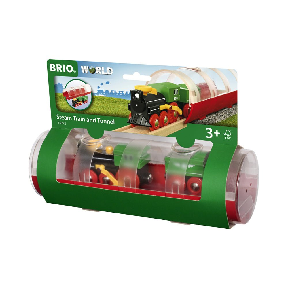 BRIO World Steam Train and Tunnel - Mastermind Toys___215540