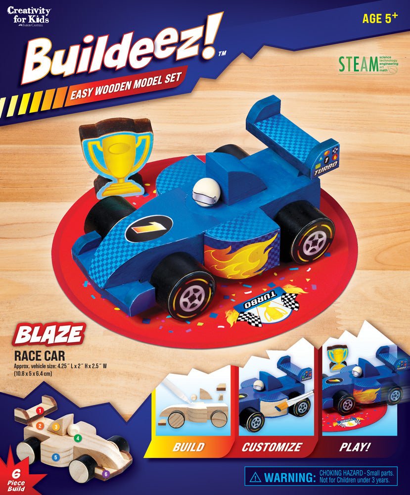 Buildeez! Race Car - Mastermind Toys___232747