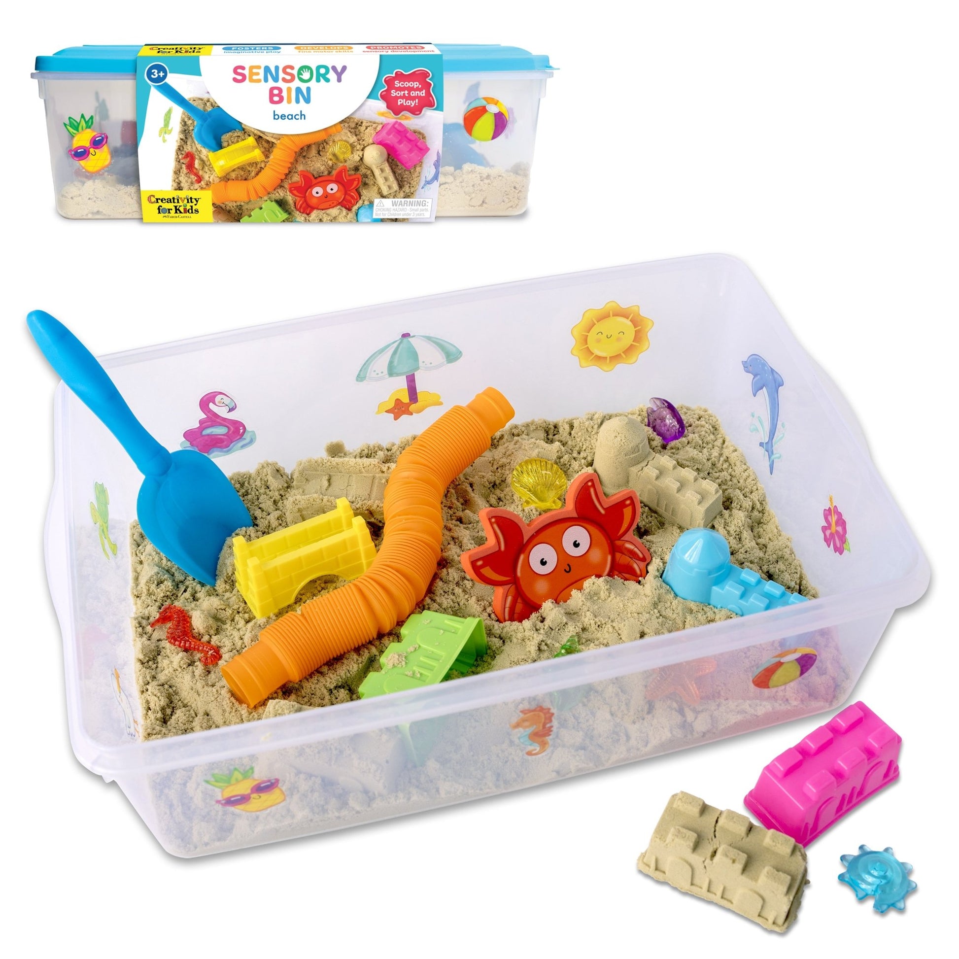 C4K Sensory Bin Beach - Mastermind Toys___232737