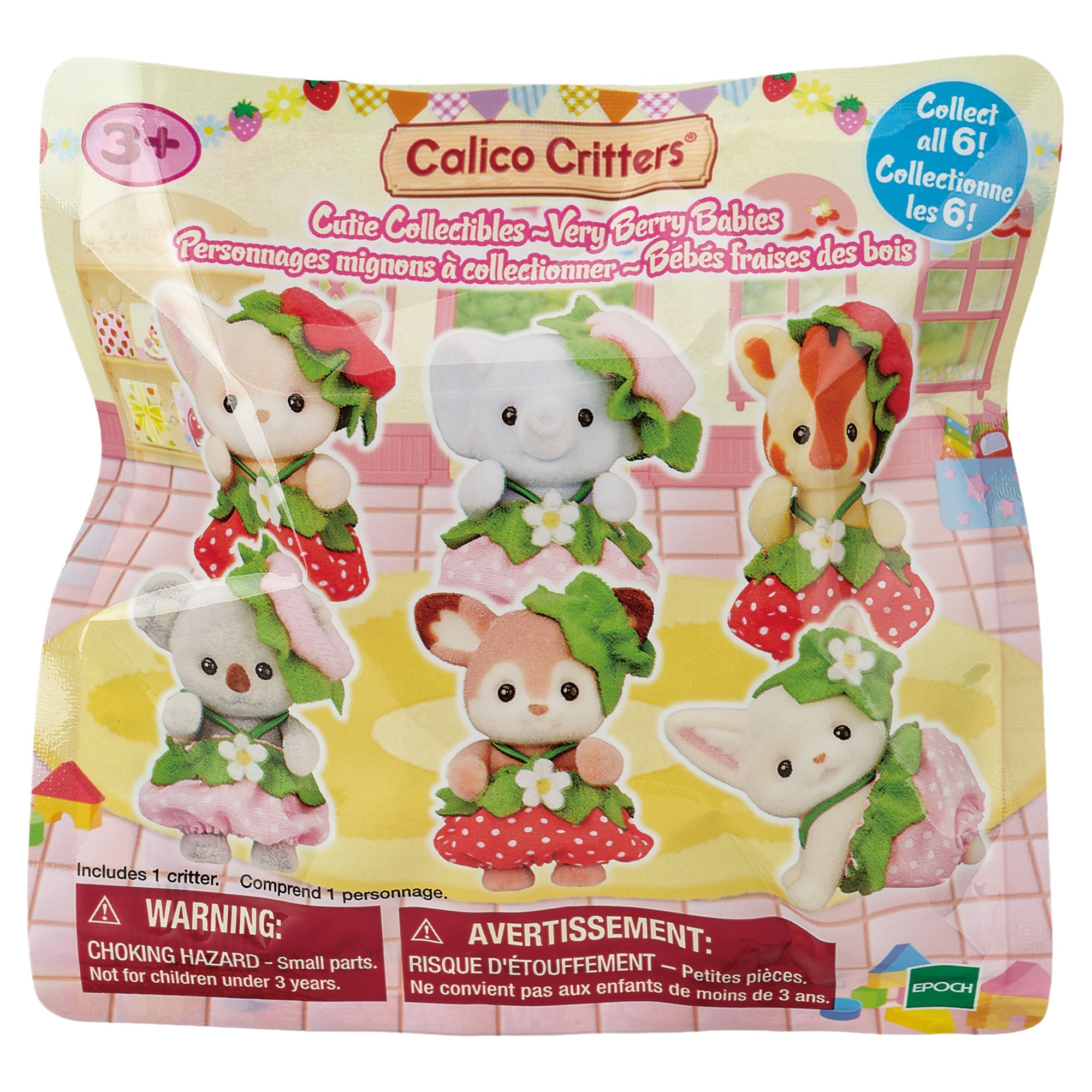 Calico Critters Blind Bags - Very Berry Babies - Mastermind Toys___249229