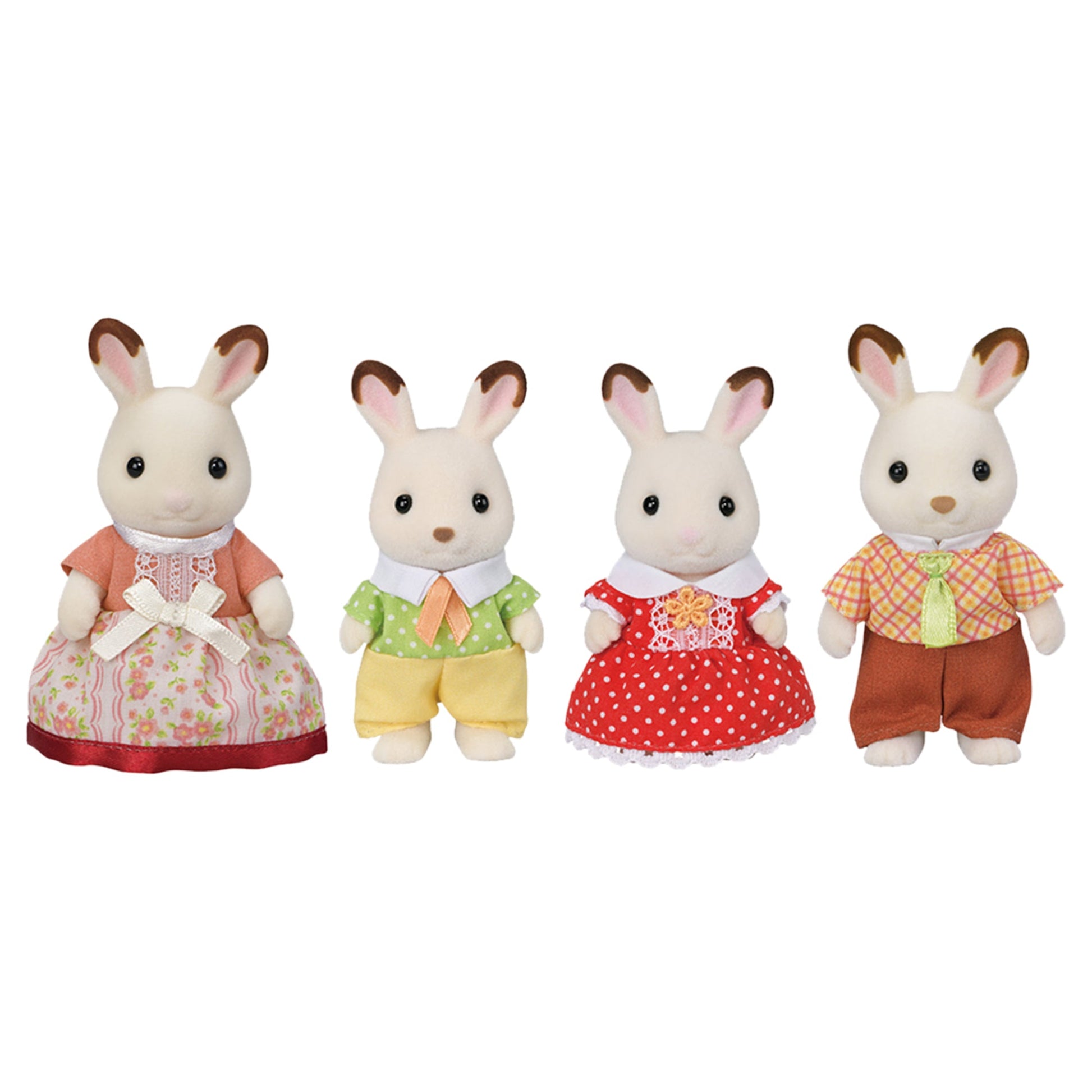 Calico Critters Chocolate Rabbit Family - Mastermind Toys___249226