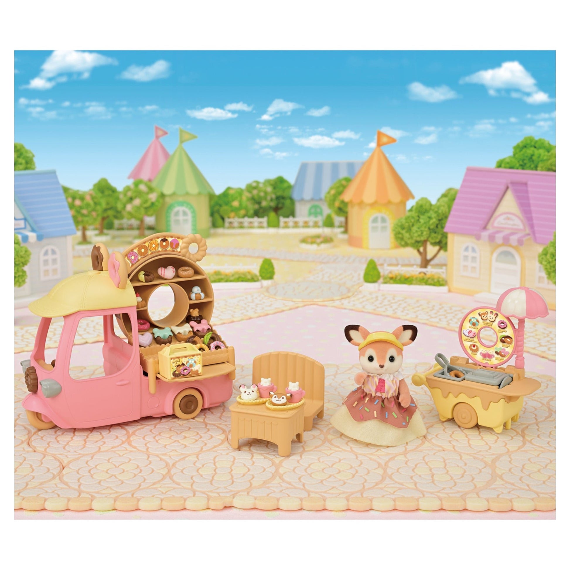 Calico Critters Dip Dip Donuts Wagon - Mastermind Toys___249231