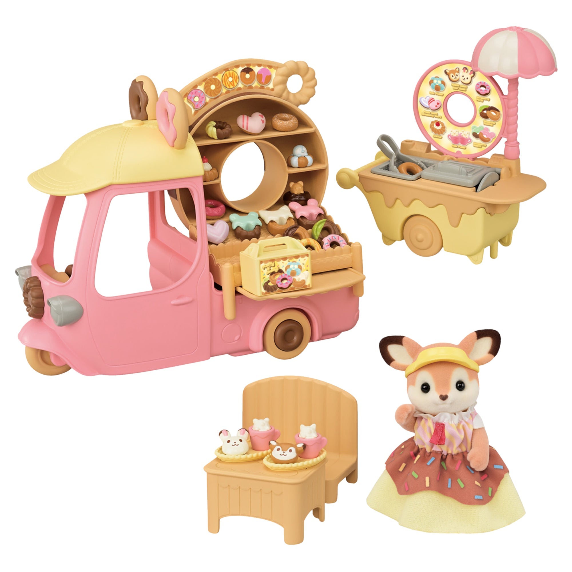 Calico Critters Dip Dip Donuts Wagon - Mastermind Toys___249231