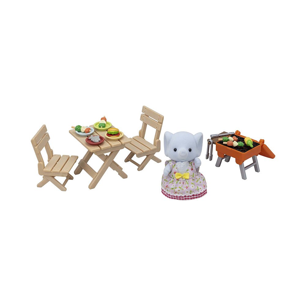 Calico Critters Elephant Girl BBQ Picnic Set - Mastermind Toys___225213