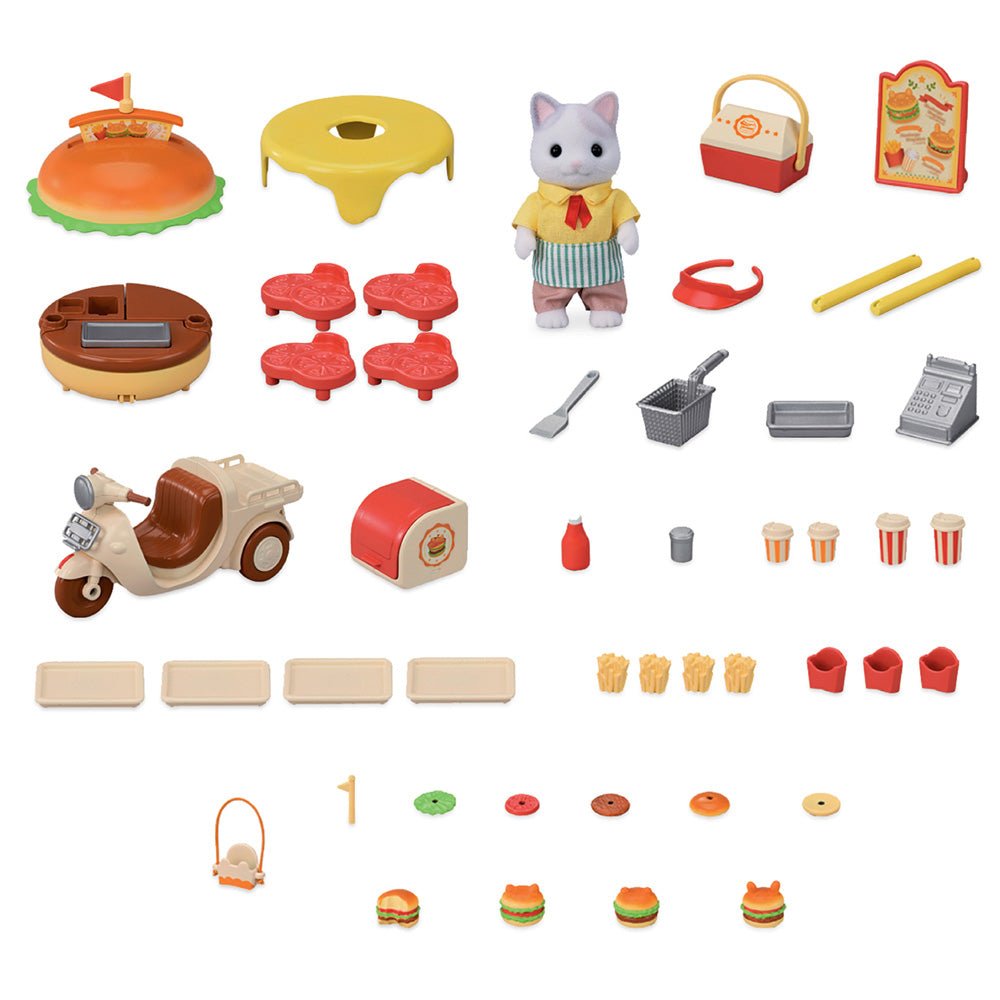 Calico Critters Hamburger Stand - Mastermind Toys___235928