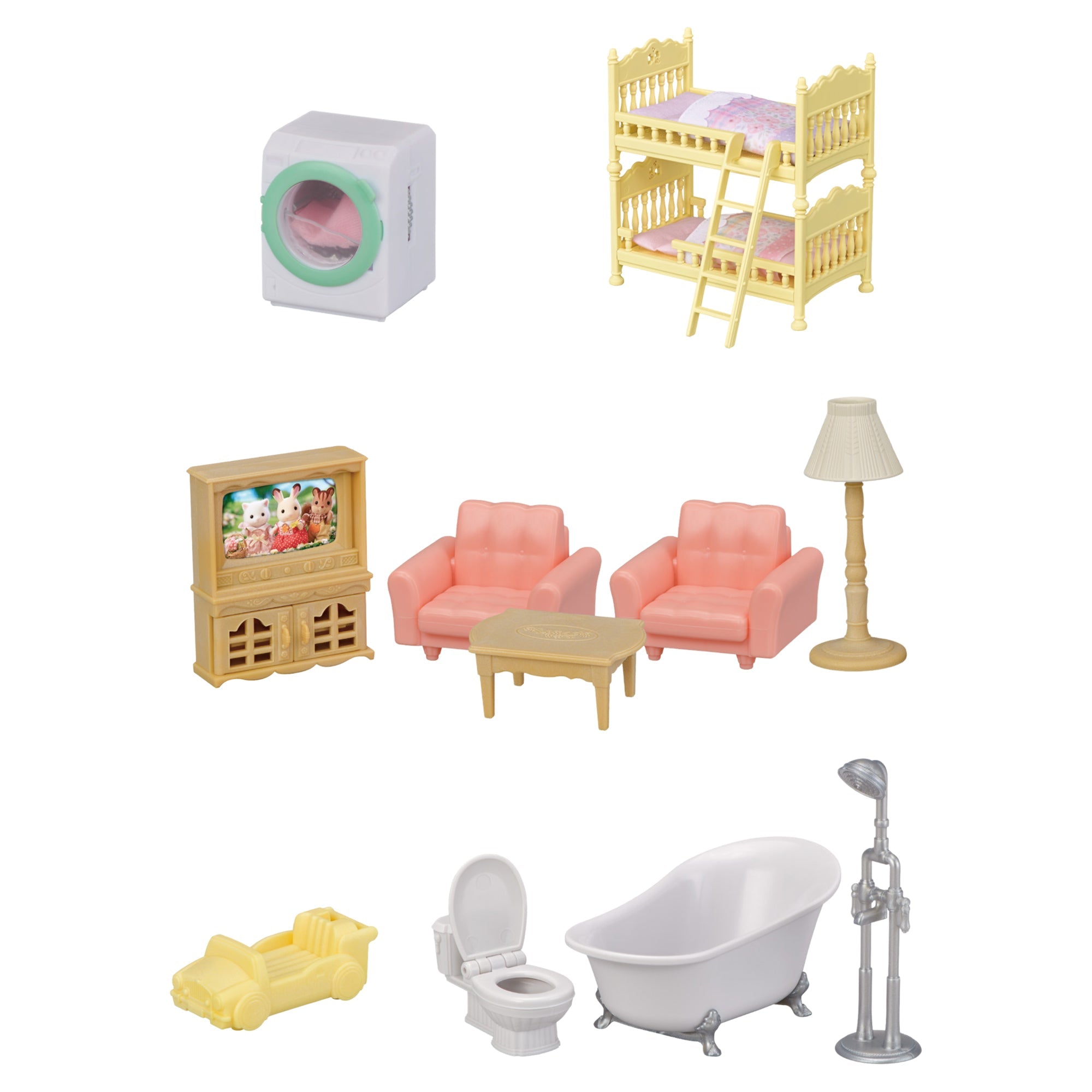 Calico Critters Red Roof Country Home Gift Set - Mastermind Toys___249227