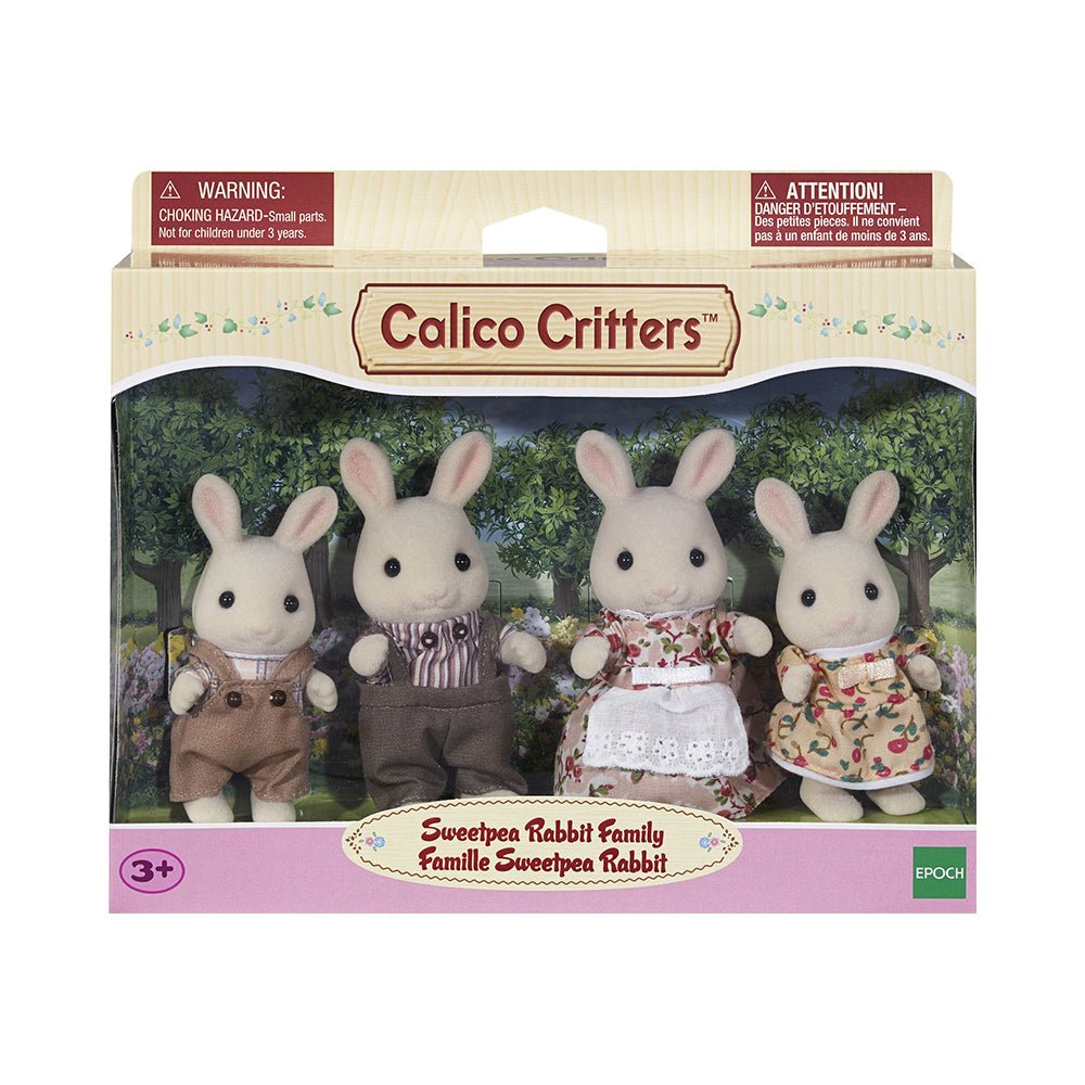 Calico Critters Sweetpea Rabbit Family - Mastermind Toys___217640