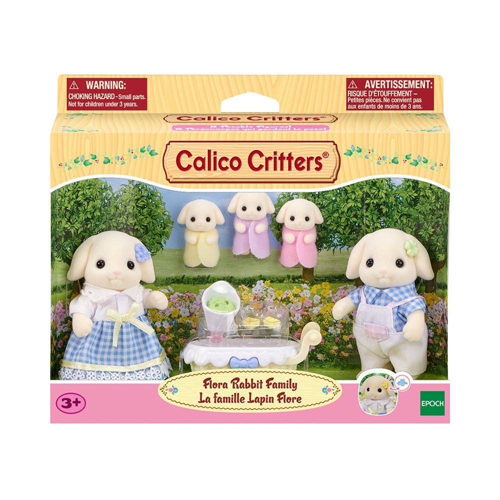 Calico Flora Rabbit Family - Mastermind Toys___232396