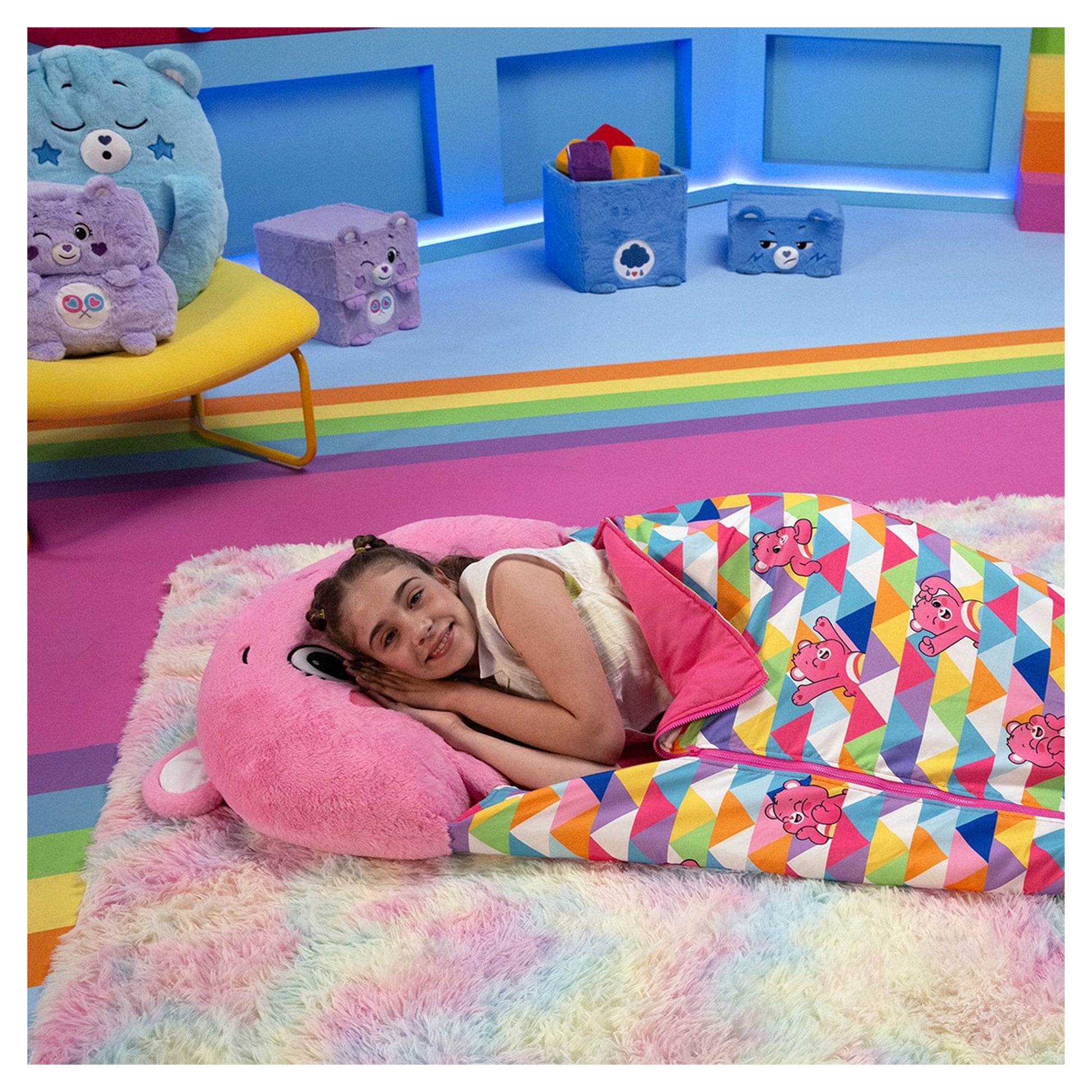 Care Bears - Happy Nappers - Cheer Bear - Medium - Mastermind Toys___249000