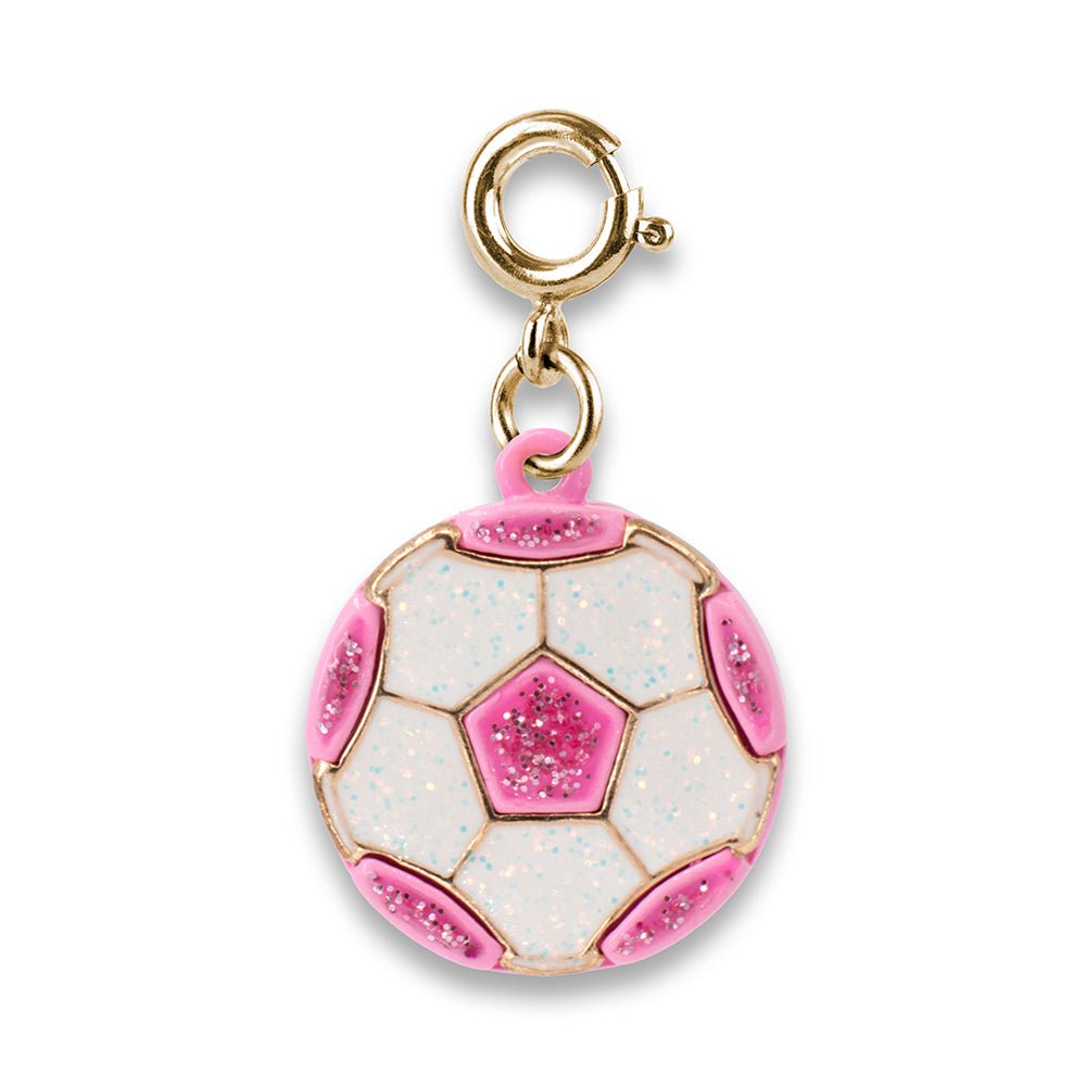 CHARM IT! Gold Glitter Soccerball Charm - Mastermind Toys___221937
