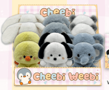 Cheebi Weebi Plush - Mastermind Toys___255221