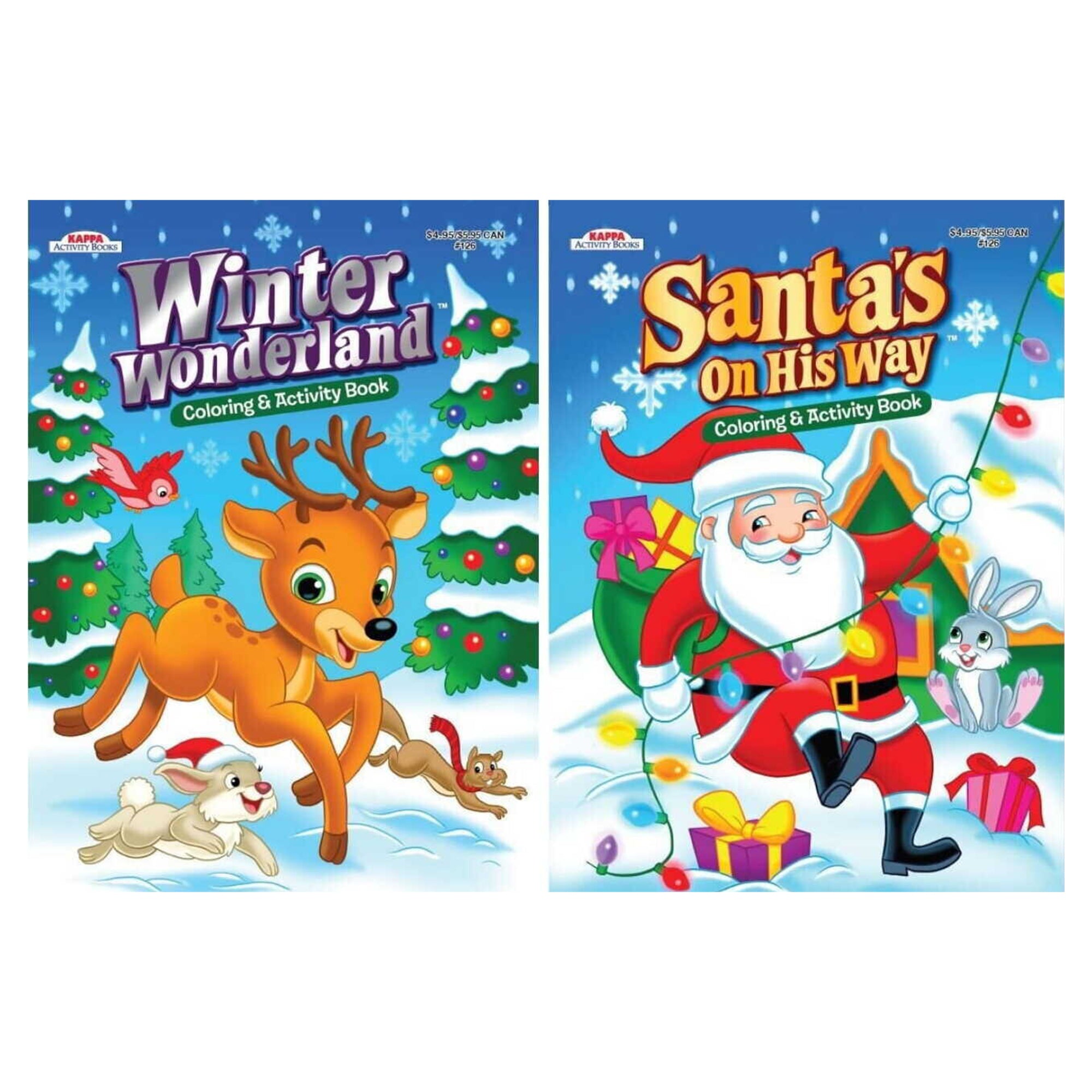 Christmas Colouring Books - 2 Asst. - Mastermind Toys___249361