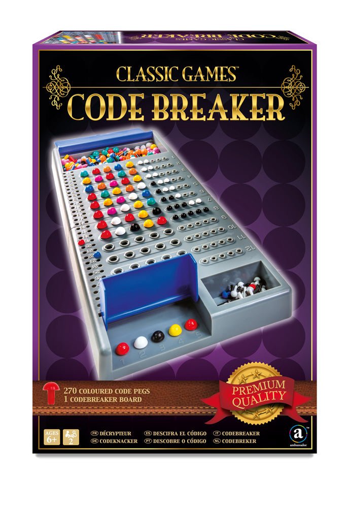 Custom Code Breaker Classic Games - Code Breaker - Mastermind Toys