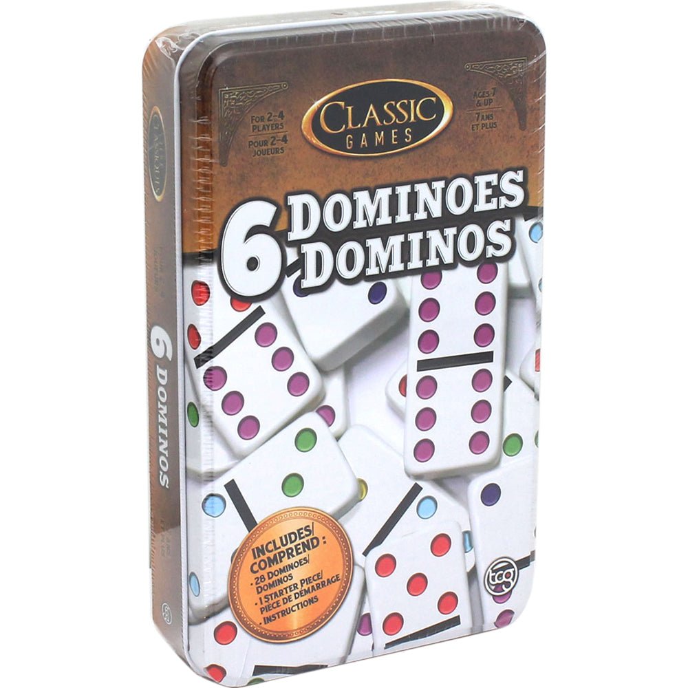 Classic Games Double 6 Dominoes - Mastermind Toys___247116