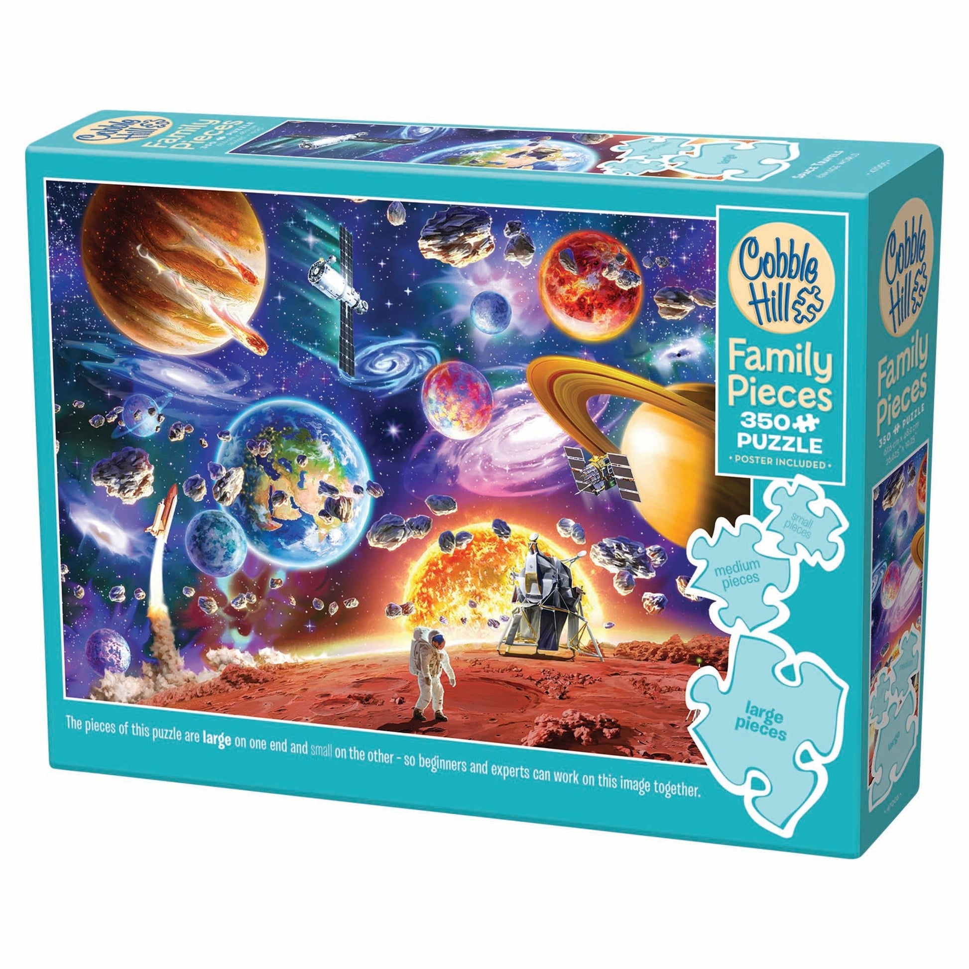 Cobble Hill Family Pieces - Space Travels - 350pc - Mastermind Toys___249147