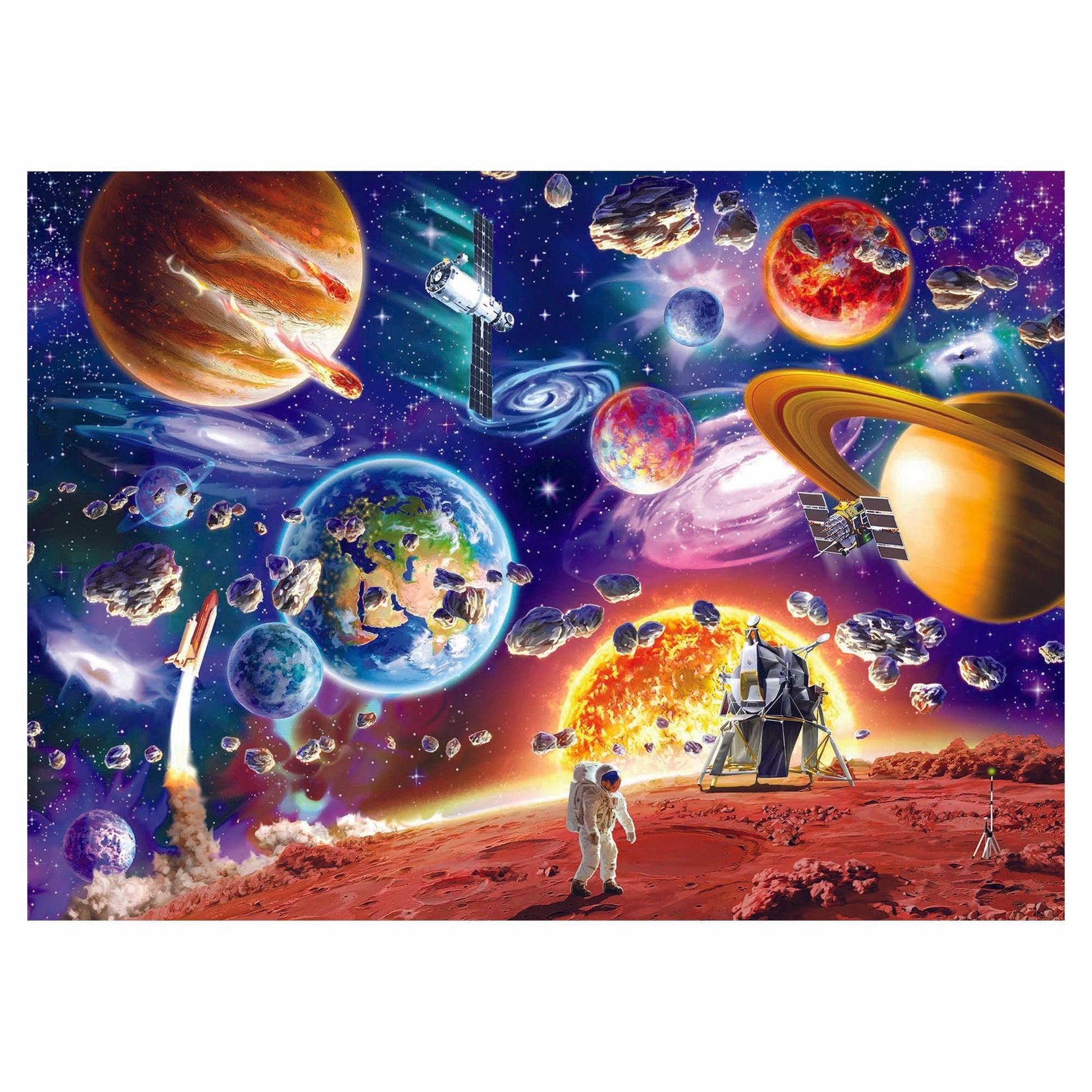 Cobble Hill Family Pieces - Space Travels - 350pc - Mastermind Toys___249147