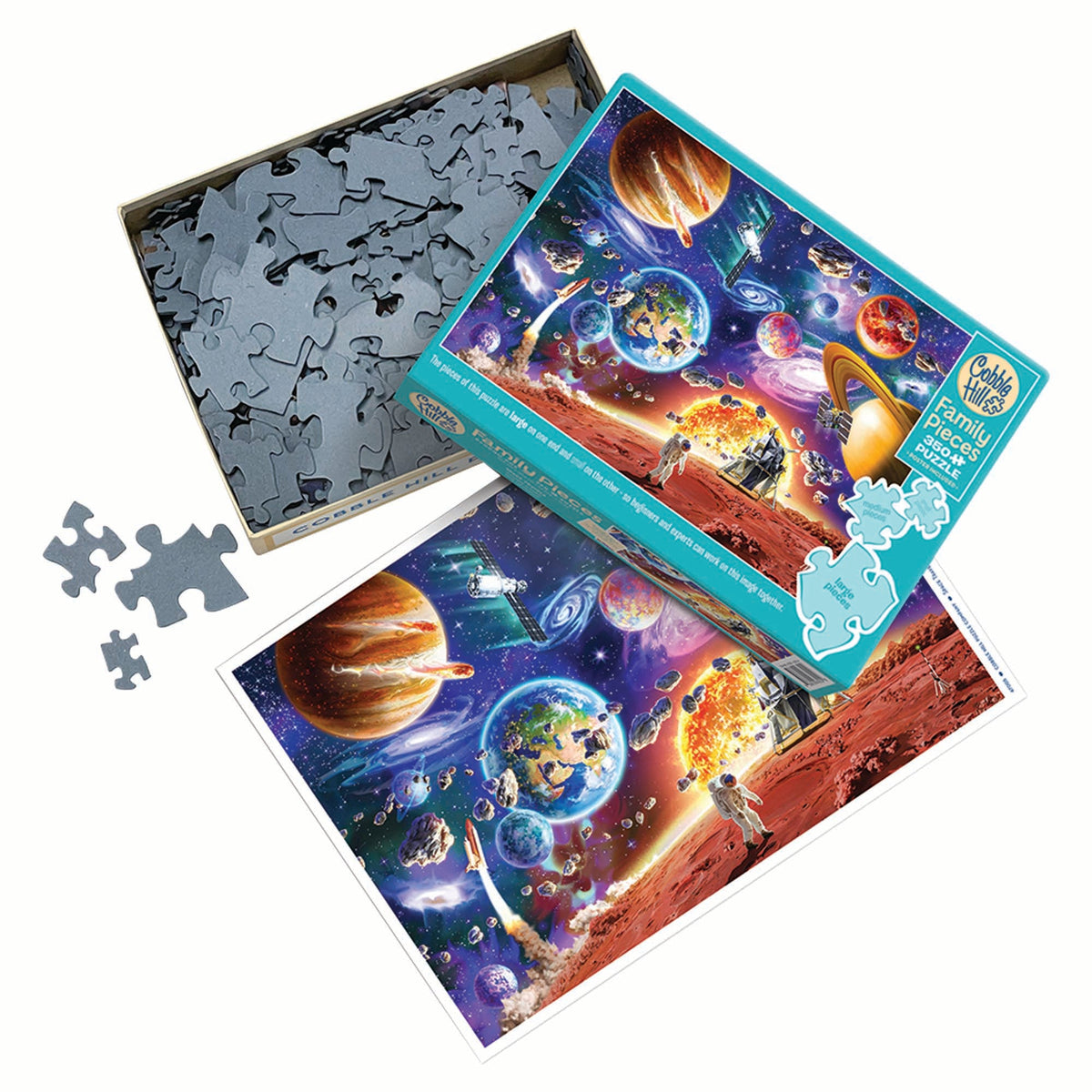 Cobble Hill Family Pieces - Space Travels - 350pc - Mastermind Toys___249147