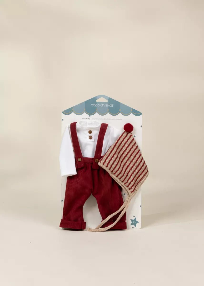 Coco Baby 18" Baby Play Doll Clothing Set – Cozy Winter - Mastermind Toys___249975