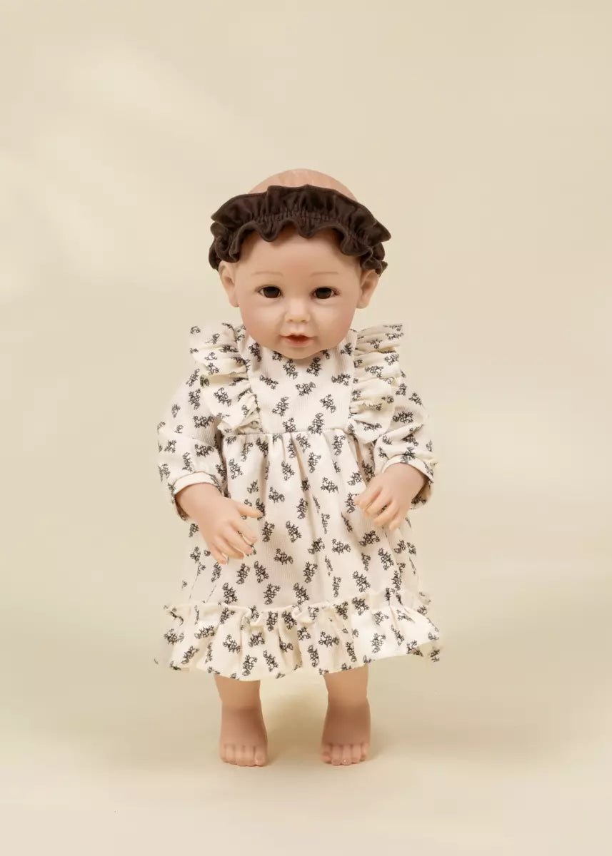 Coco Baby 18" Baby Play Doll Clothing Set – Ruffled Dress - Mastermind Toys___249973