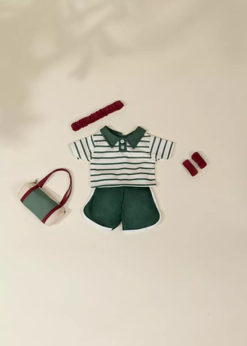 Coco Friends 22" Kids Play Doll Clothing Set – Fitness Day - Mastermind Toys___249986