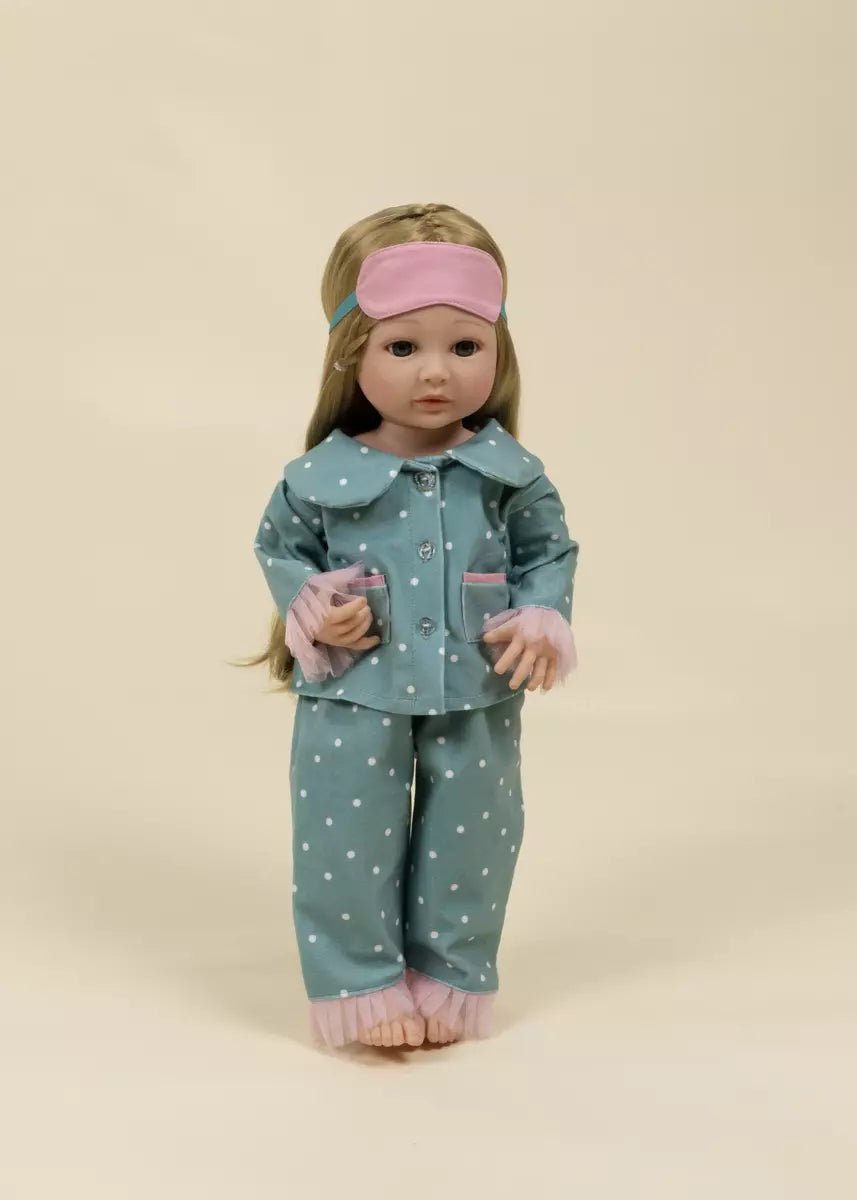 Coco Friends 22" Kids Play Doll Clothing Set – Pajama Party - Mastermind Toys___249979