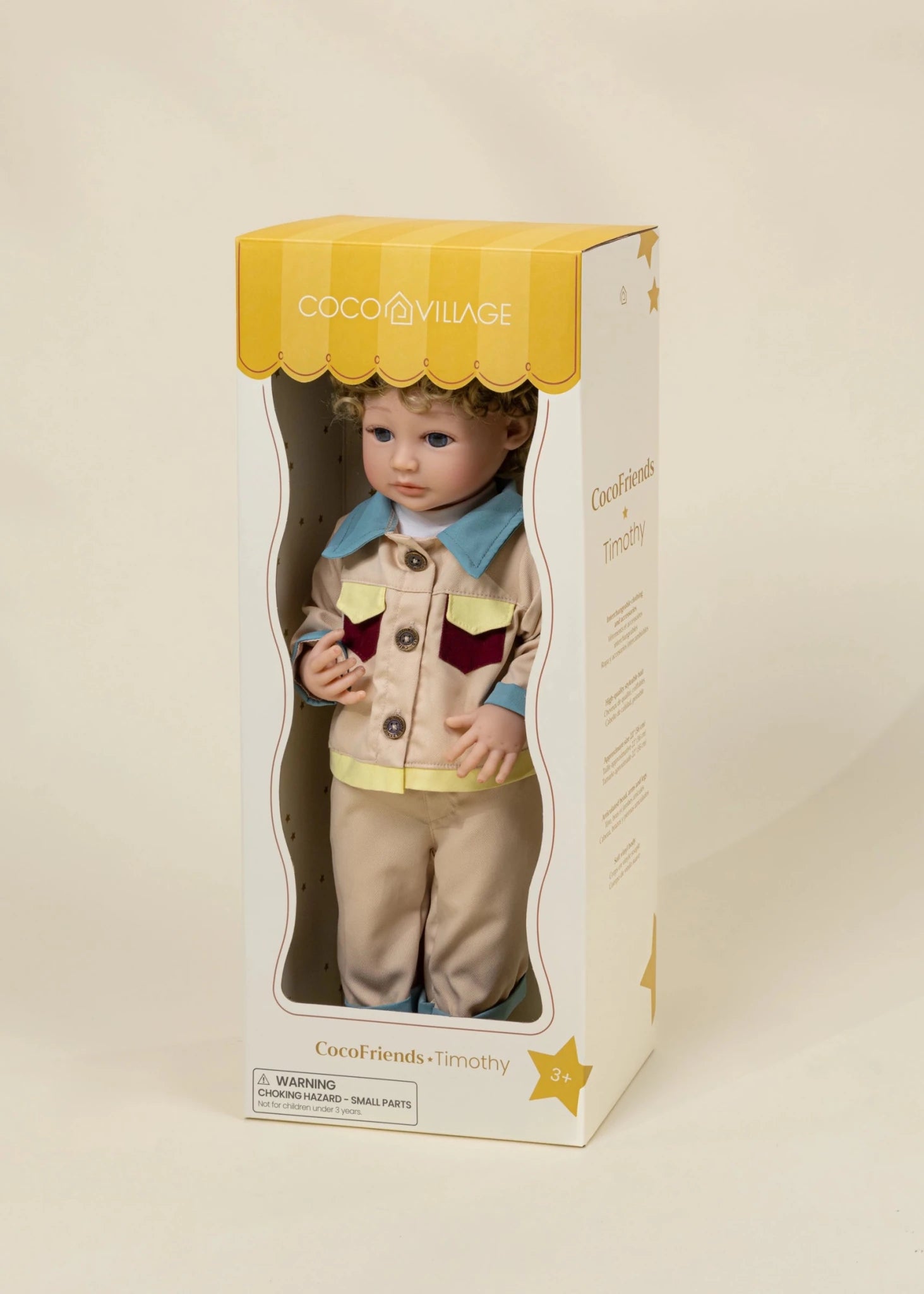 Coco Friends Timothy – 22" Kids Play Doll - Mastermind Toys___249967