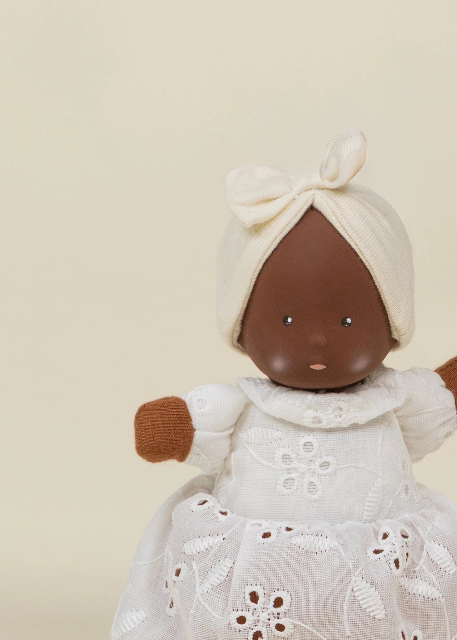 Coco Mini - Flora - Natural Rubber Baby Play Doll - Mastermind Toys___249997