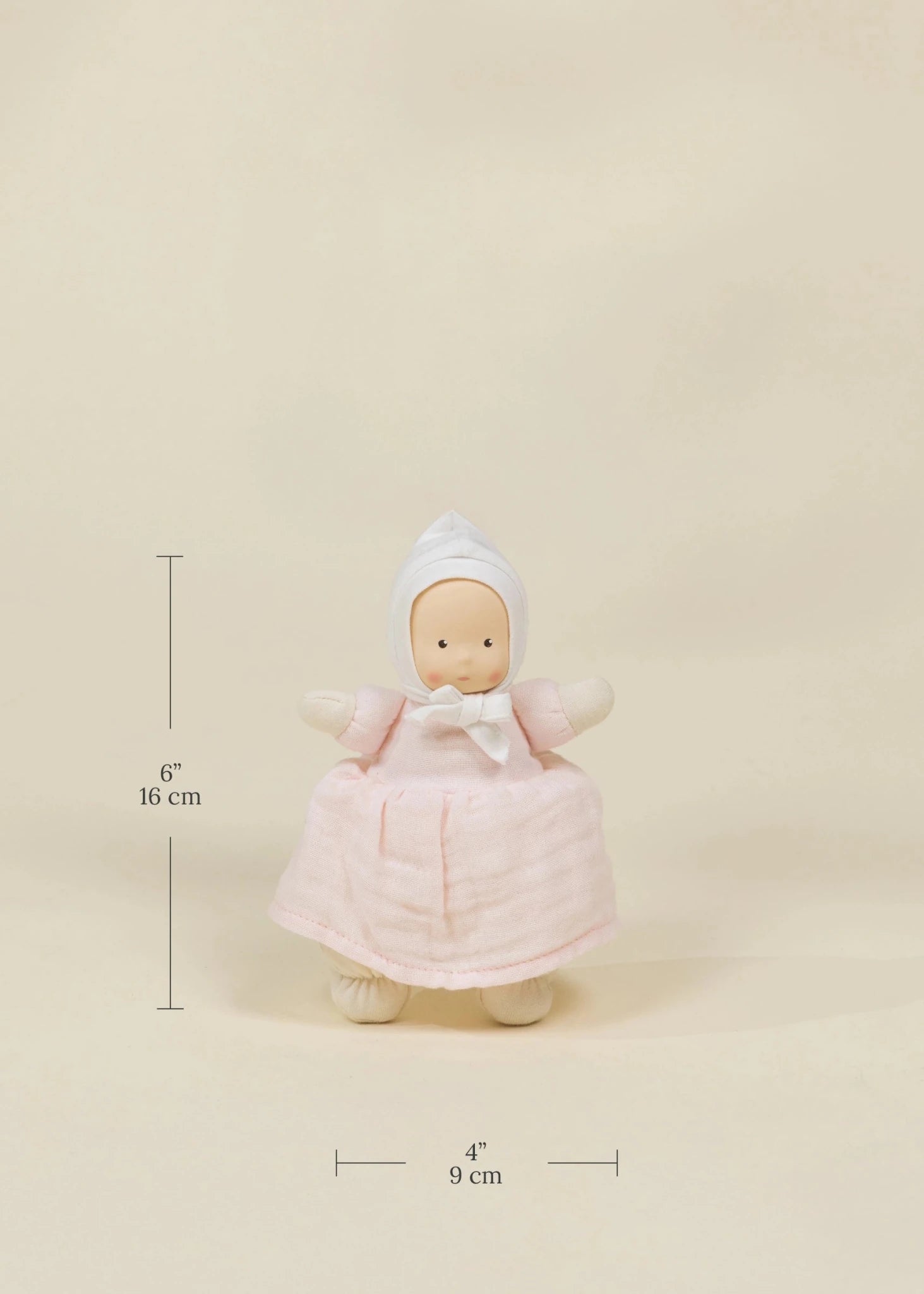 Coco Mini - Poppy - Natural Rubber Baby Play Doll - Mastermind Toys___249995