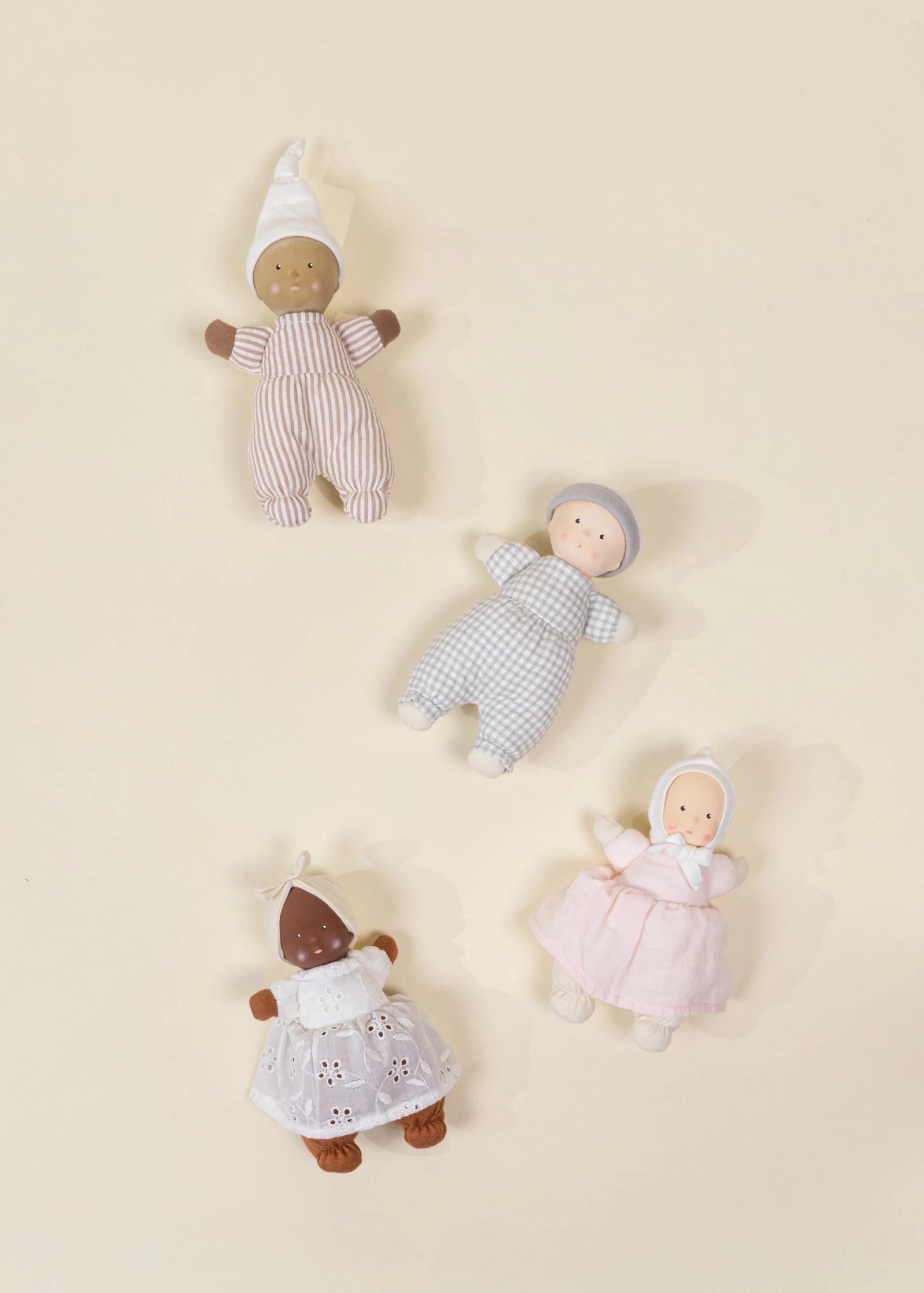 Coco Mini - Teo - Natural Rubber Baby Play Doll - Mastermind Toys___249994