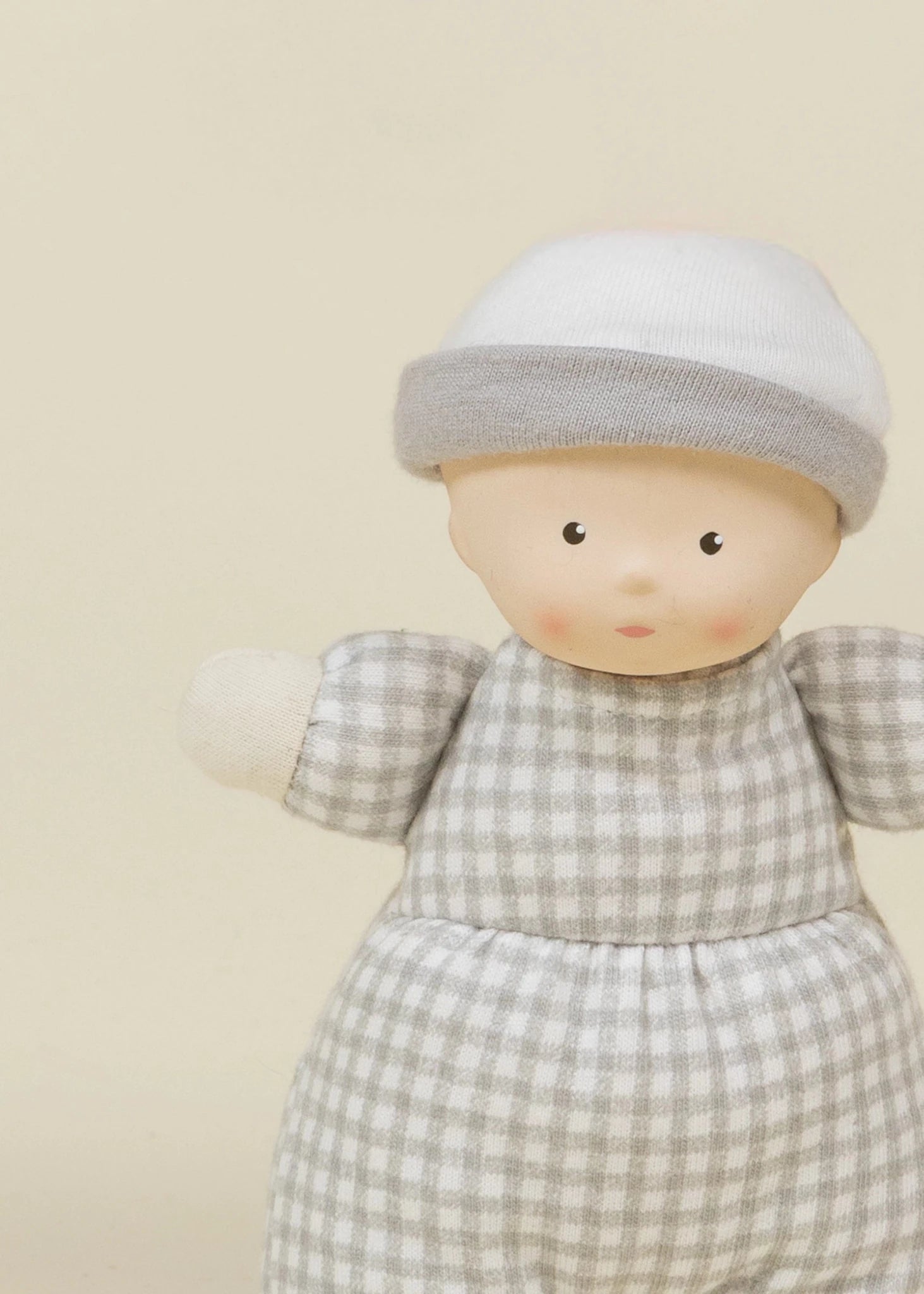 Coco Mini - Teo - Natural Rubber Baby Play Doll - Mastermind Toys___249994