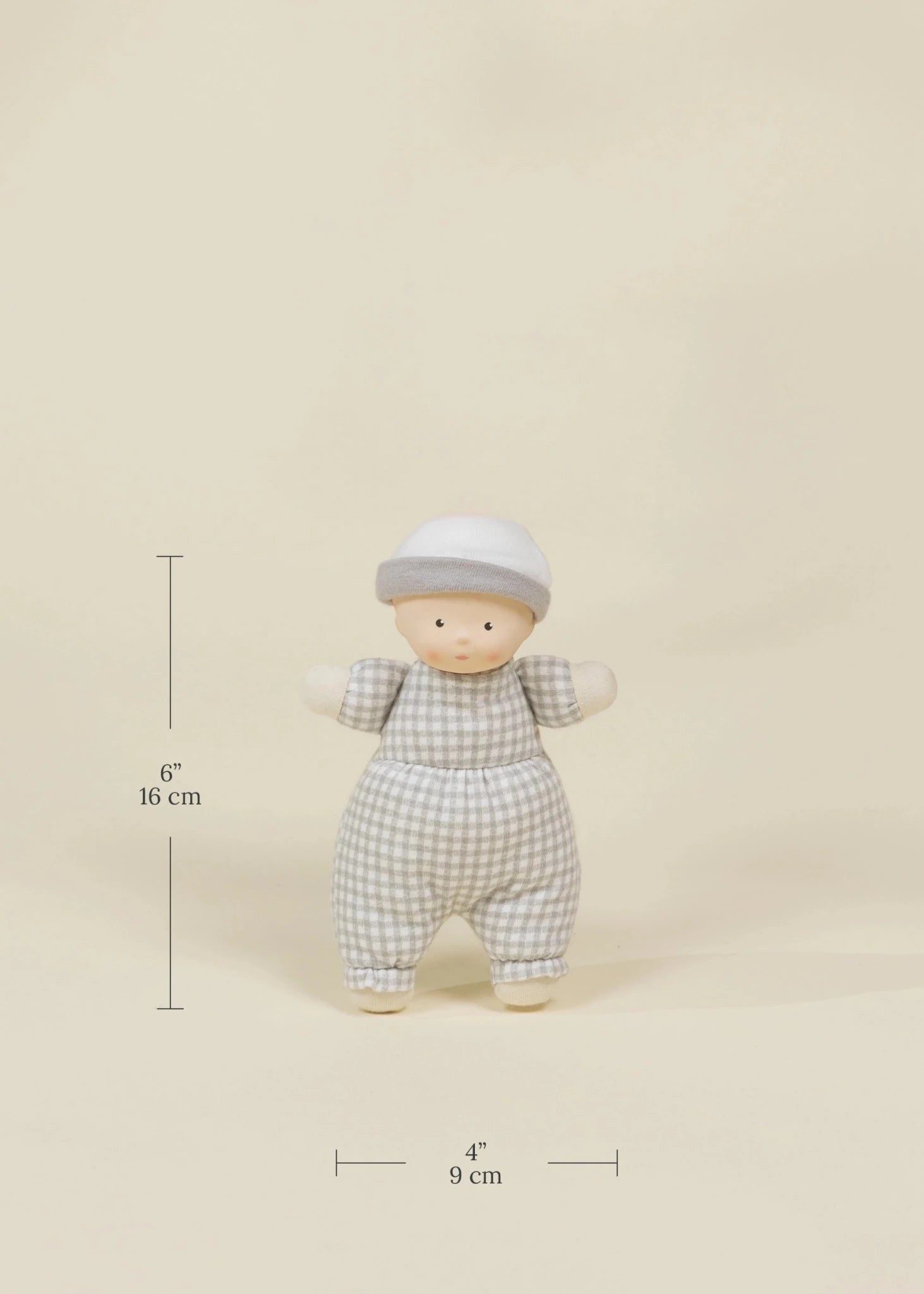 Coco Mini - Teo - Natural Rubber Baby Play Doll - Mastermind Toys___249994