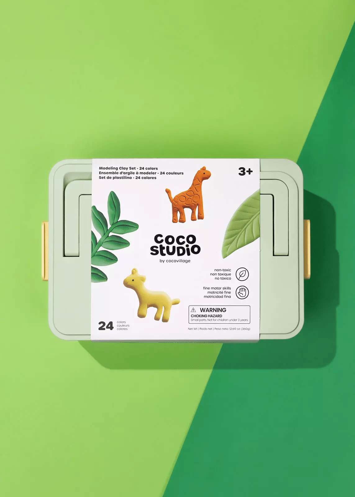Coco Studio Modeling Clay Set - 24 colors - Mastermind Toys___246892