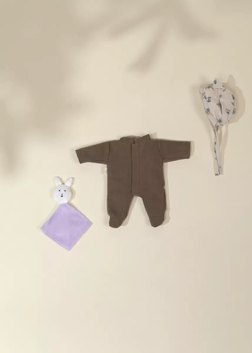 Coco Tiny 10" Baby Play Doll Clothing Set – Cozy Onesie - Mastermind Toys___250013