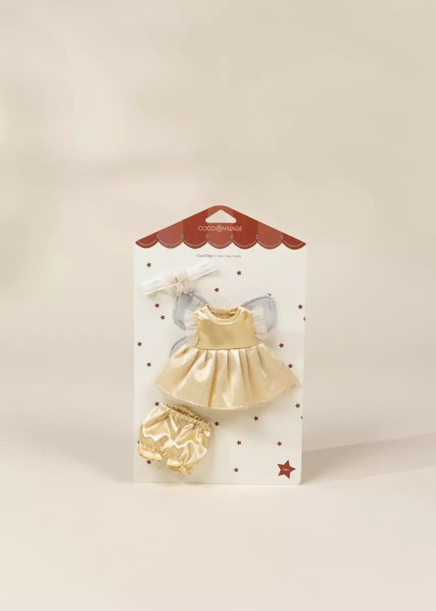 Coco Tiny 10" Baby Play Doll Clothing Set – Fairy - Mastermind Toys___250007