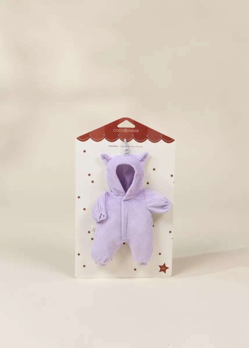 Coco Tiny 10" Baby Play Doll Clothing Set – Unicorn - Mastermind Toys___250006