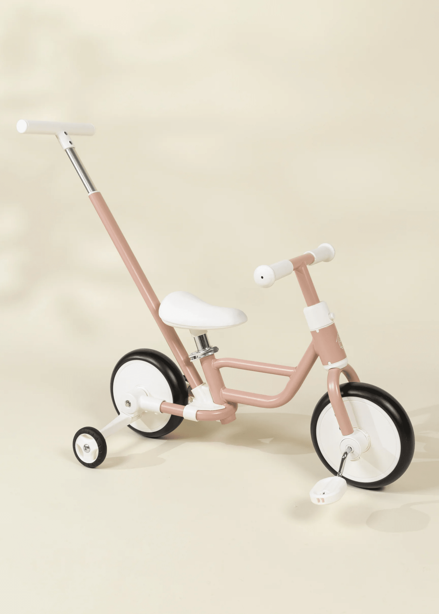 Coco Village 4 - in - 1 Tricycle with Push Handle & Training Wheels - Petunia - Mastermind Toys___245652