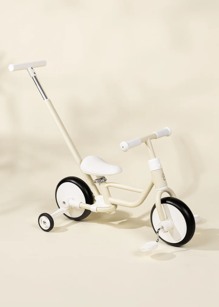 Coco Village 4 - in - 1 Tricycle w/Push Handle & Wheels - Sable - Mastermind Toys___244522