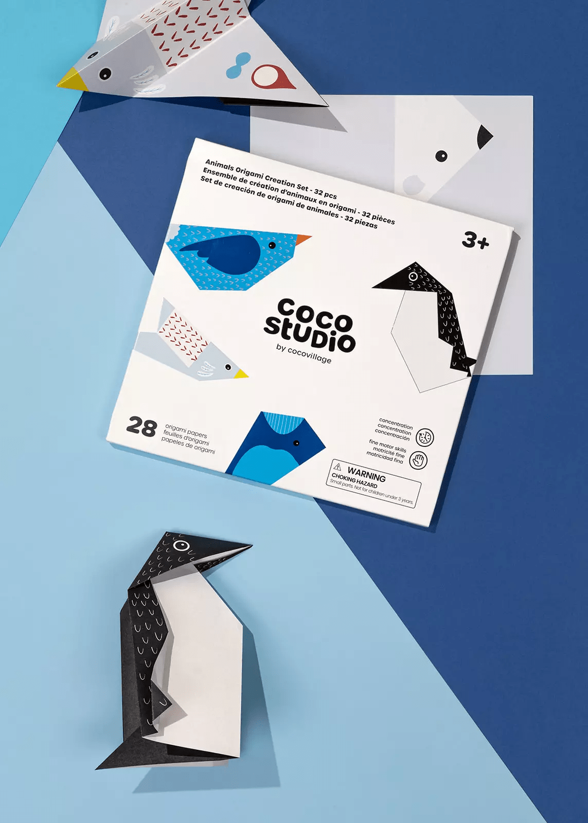 Coco Village Animals Origami Creation Set - 32 pcs - Mastermind Toys___246894