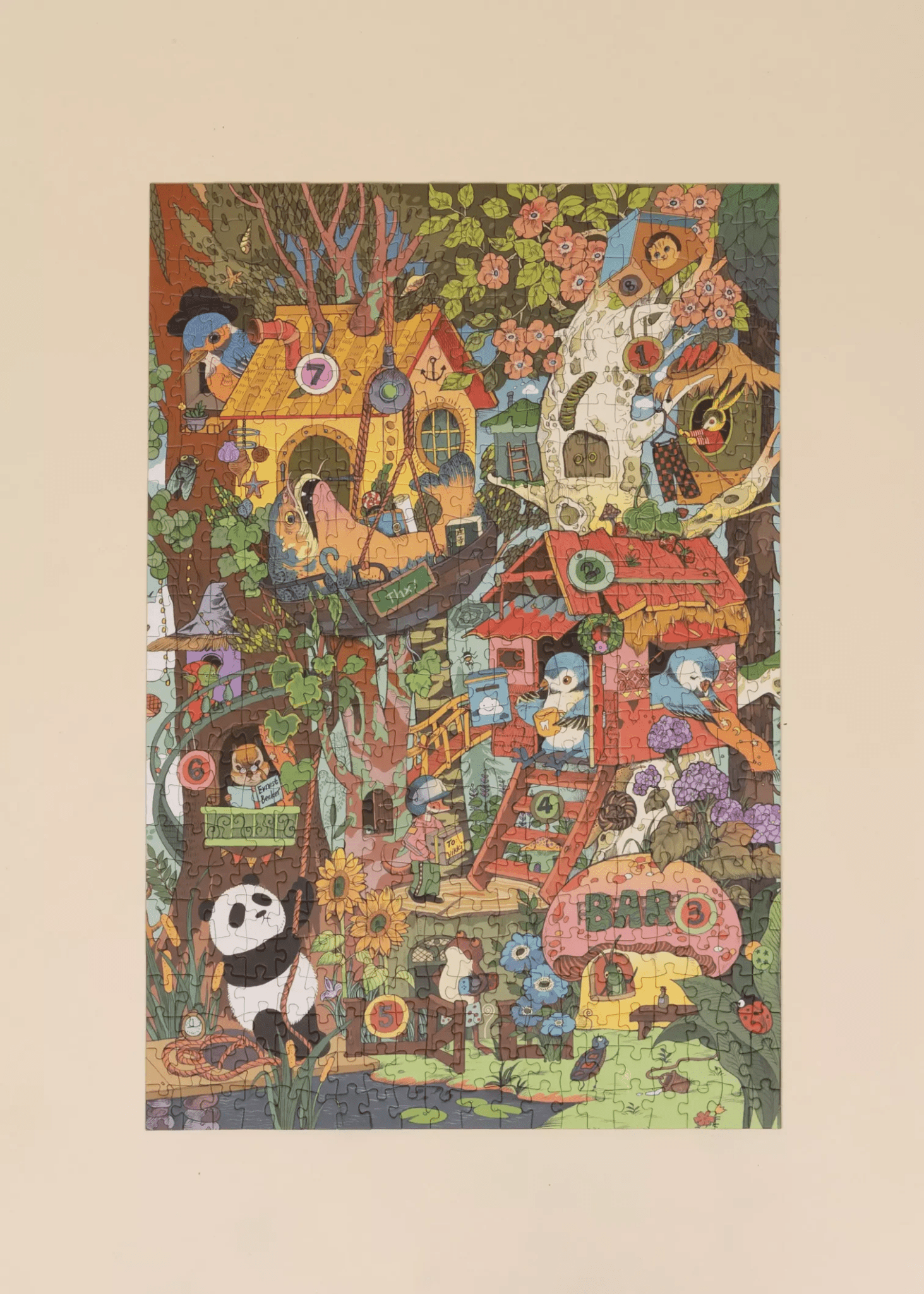 Coco Village Artist Puzzle - Treehouse - 500pcs - Mastermind Toys___247216