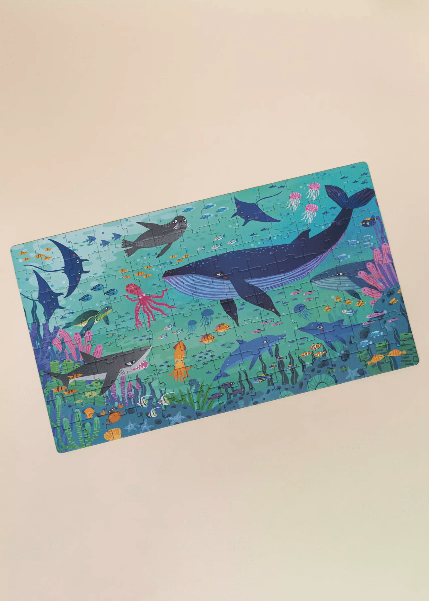 Coco Village Carry - On Puzzle - Ocean Discovery - 104pcs - Mastermind Toys___247229