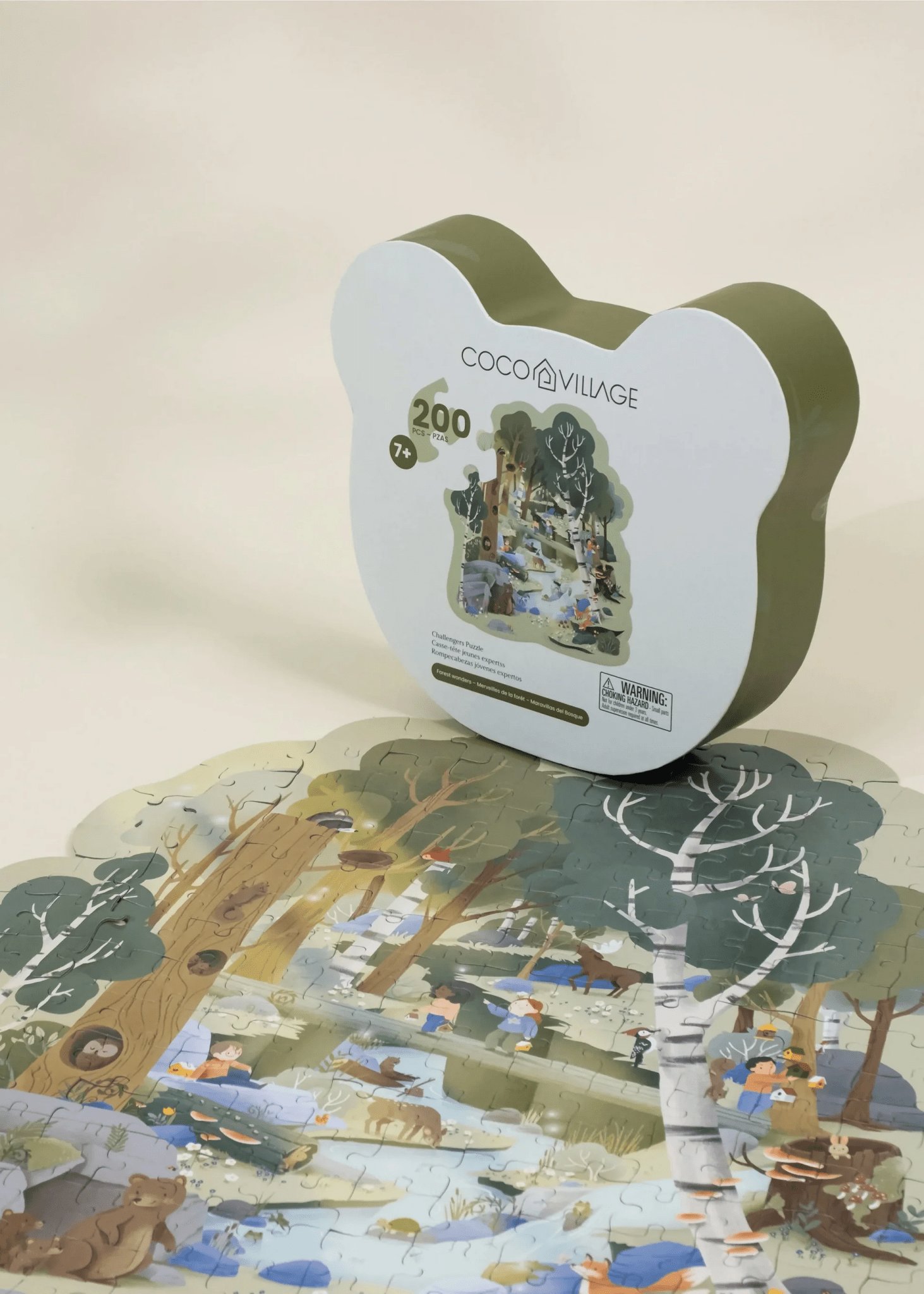 Coco Village Challengers Puzzle – Forest Wonders (200 pcs) - Mastermind Toys___245619