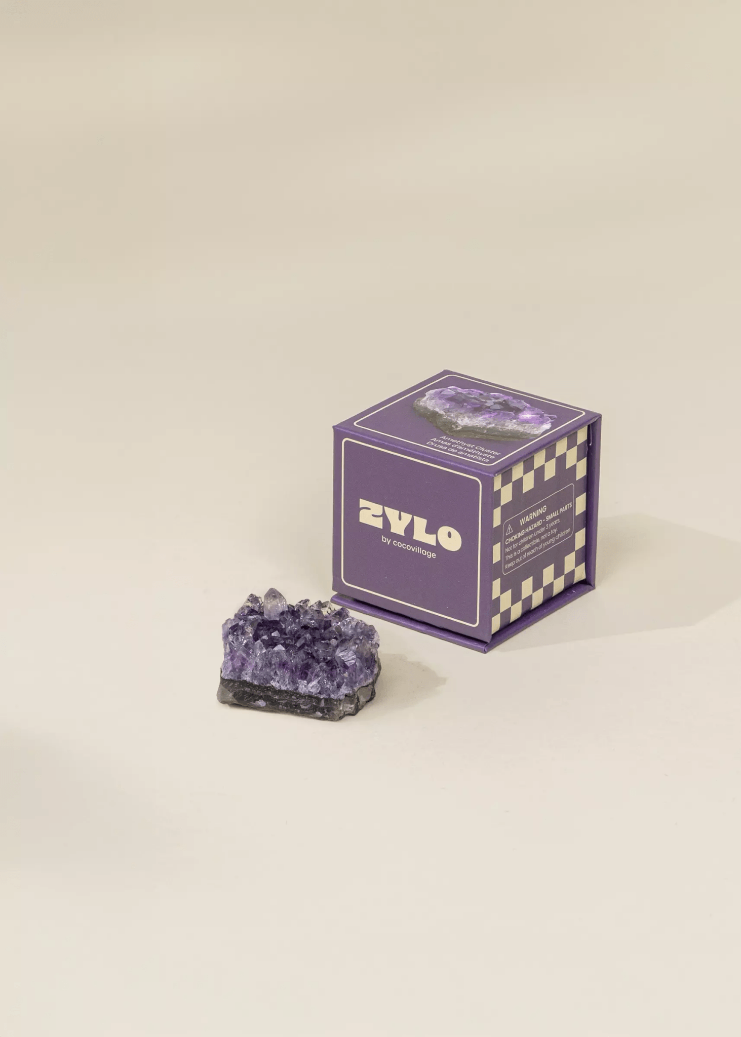 Coco Village Collectible Mineral - Amethyst Cluster - Mastermind Toys___247385