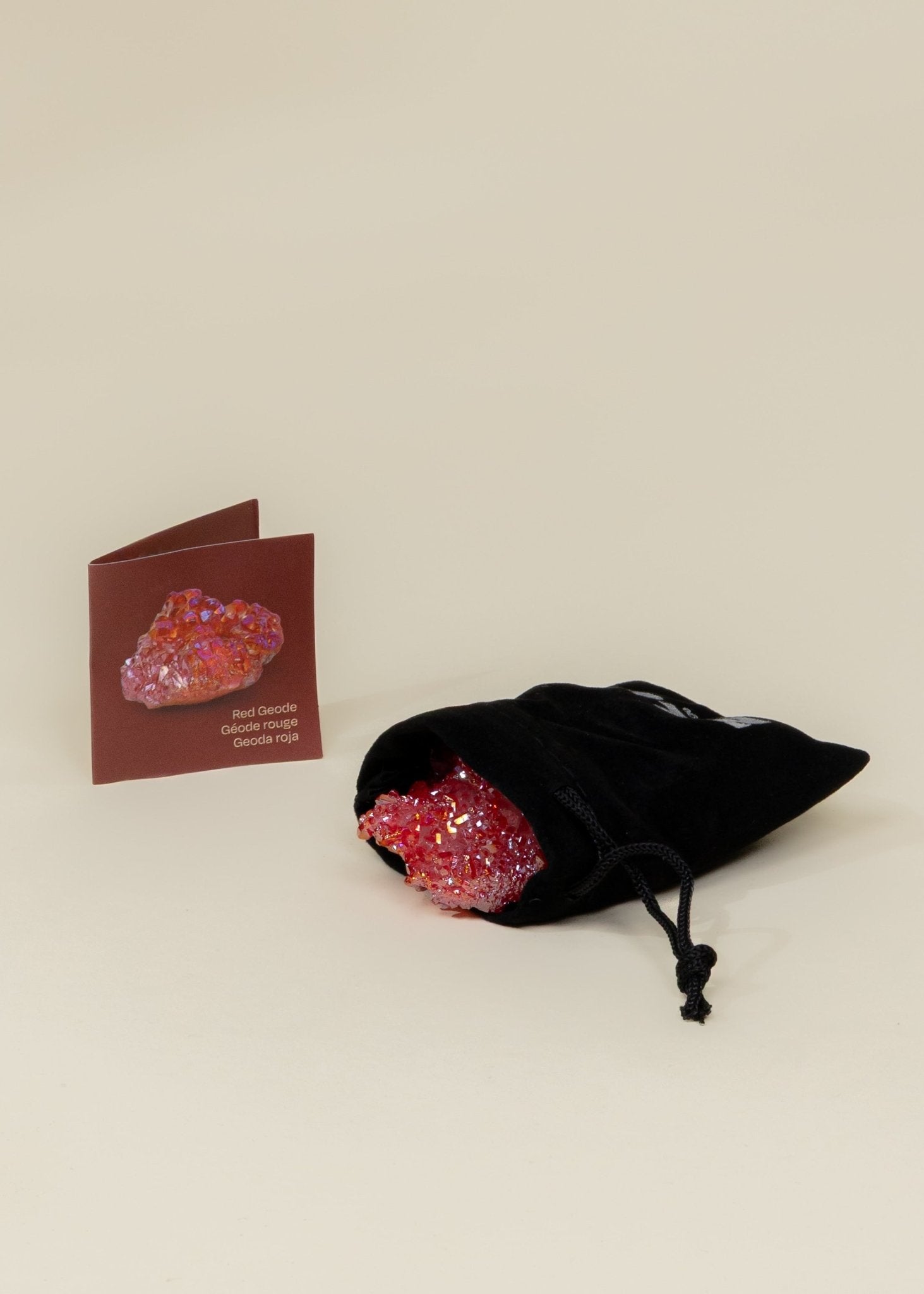 Coco Village Collectible Mineral - Red Geode - Mastermind Toys___247390