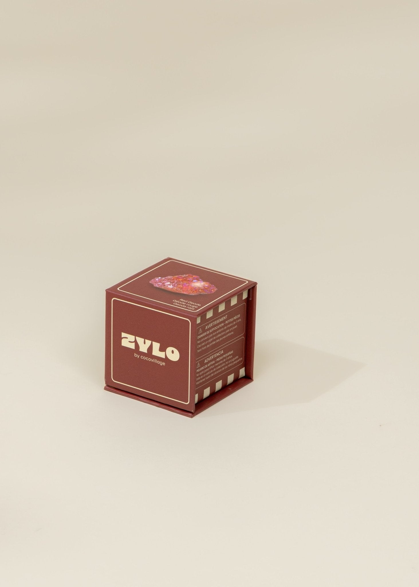 Coco Village Collectible Mineral - Red Geode - Mastermind Toys___247390