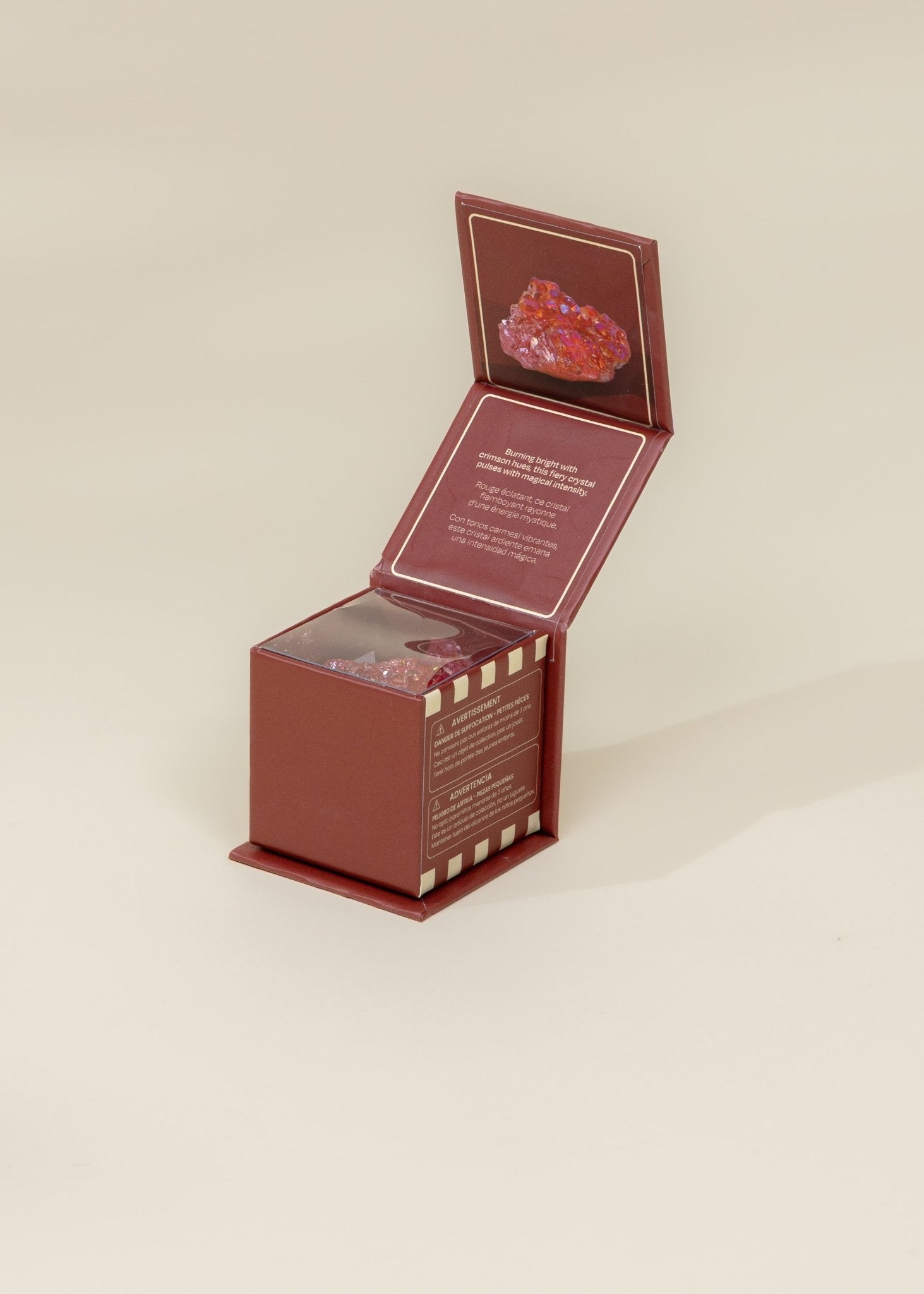 Coco Village Collectible Mineral - Red Geode - Mastermind Toys___247390