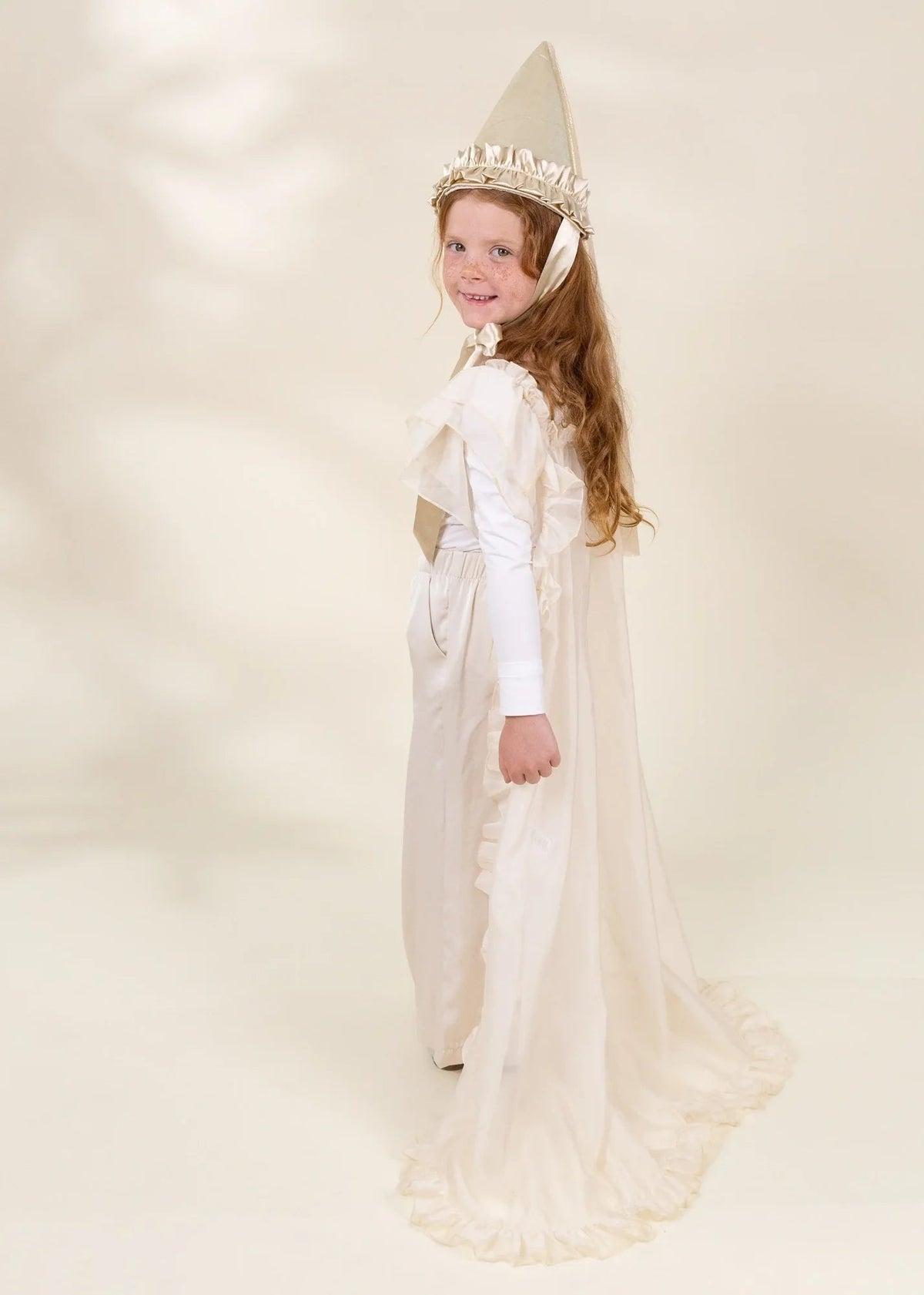 Coco Village Cream Long Sheer Cape - Mastermind Toys___253004
