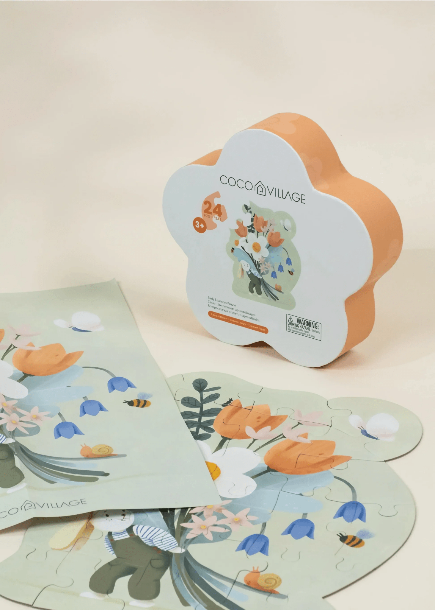 Coco Village Early Learners Puzzle – Coco in Bloom (24 pcs) - Mastermind Toys___245615